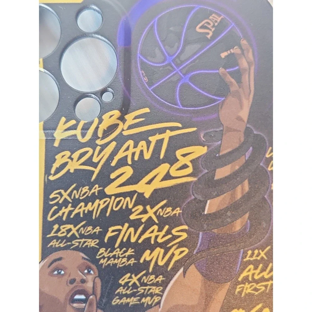 NEW‎ Kobe Bryant NBA Legend Lakers #24 Photo Case for iPhone–Basketball Fans NIB